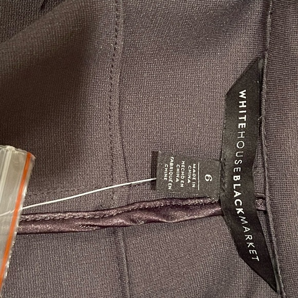 WHBM Charcoal Lounge jacket Size 6 NWT - Picture 10 of 11